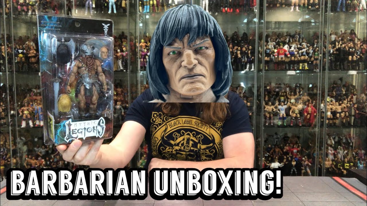 Barbarian Mythic Legions 2025 Con Exclusive Unboxing & Review