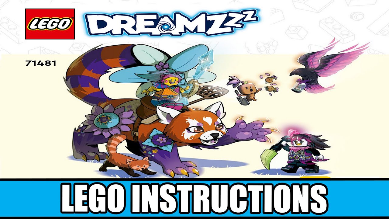 LEGO Instructions - Dreamzzz - 71481 - Izzie's Dream Animals - YouTube