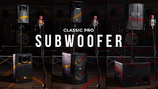 PA Subwoofer / CLASSIC PRO - YouTube