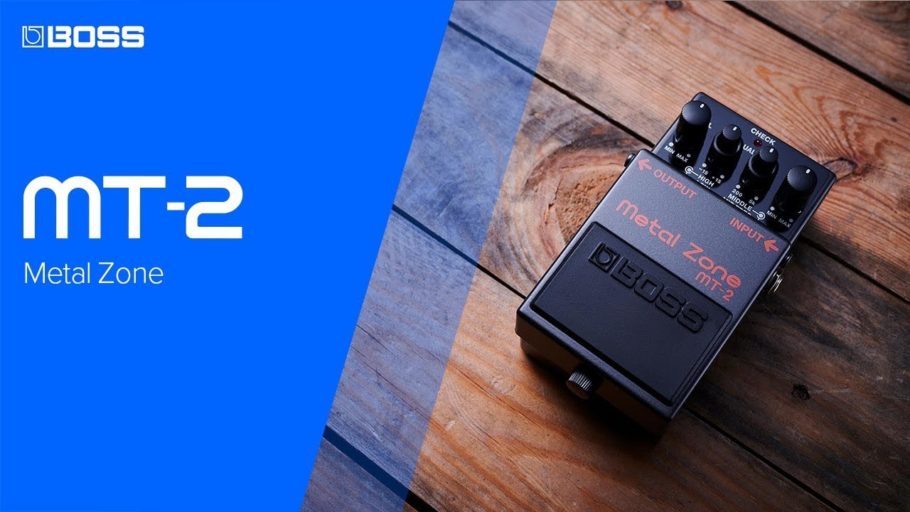 BOSS MT-2 Metal Zone - INTRO - YouTube