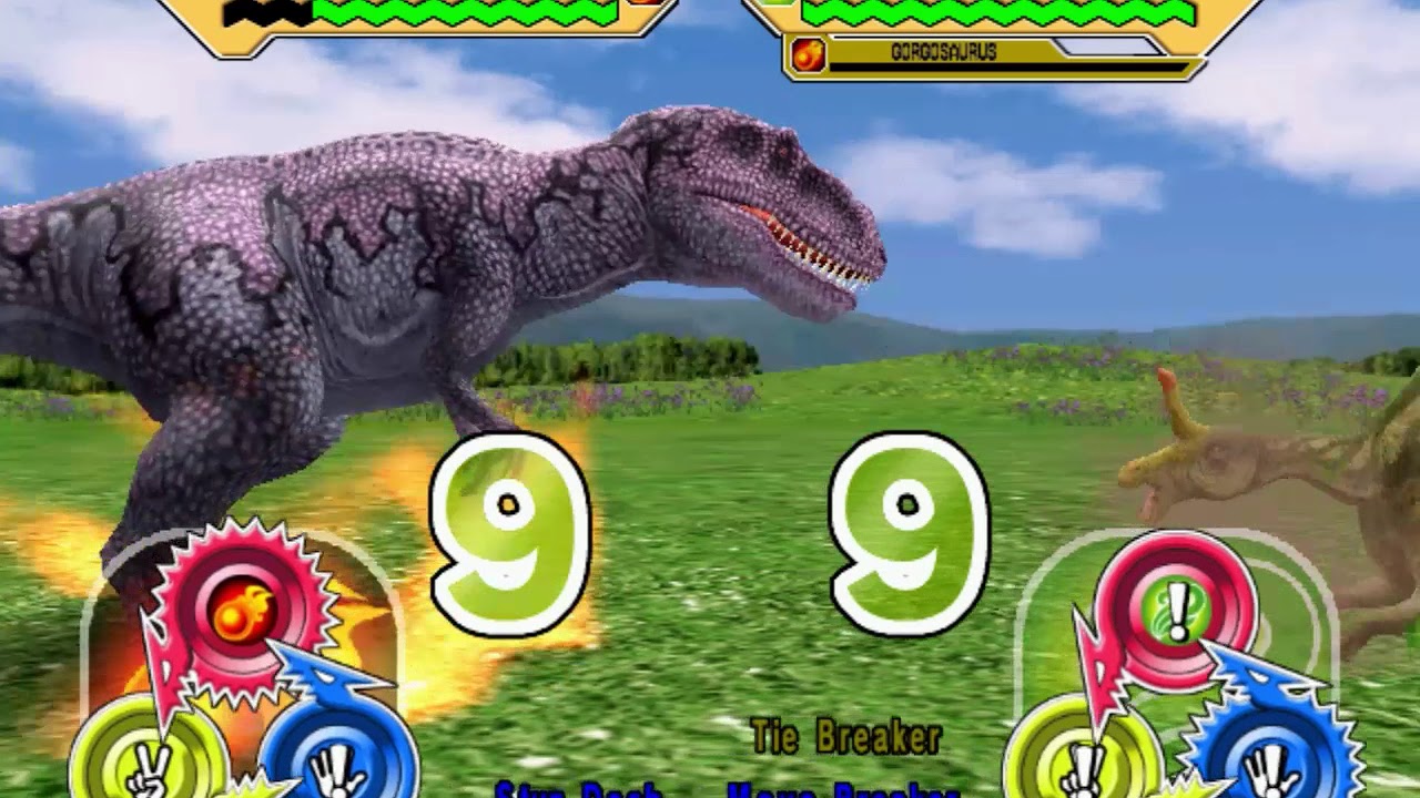 Dinosaur King Arcade Game 恐竜キング - Giganotosaurus VS the Alpha