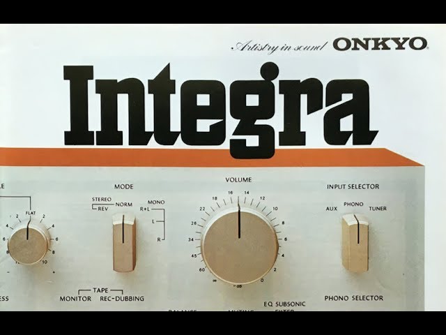 ONKYO Integra A-708DC etc. アンプ チューナー カタログ 1978年5月