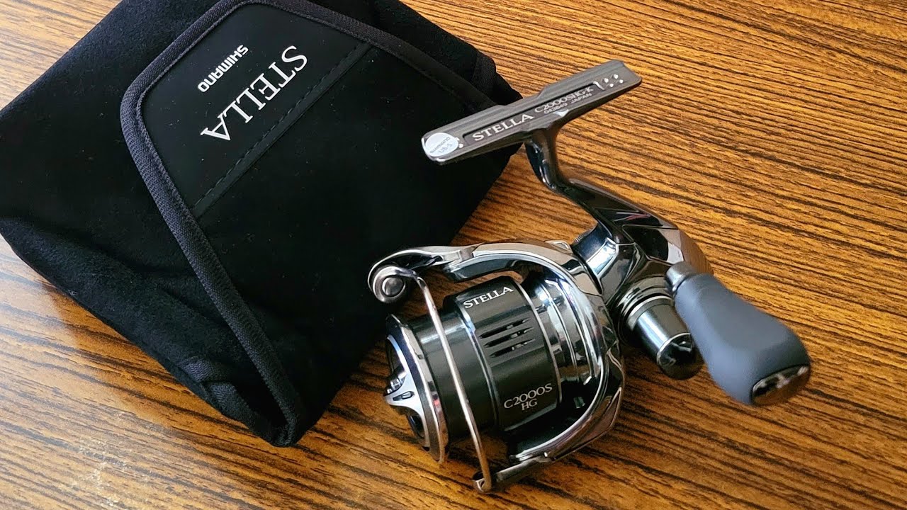 22ステラ【c2000SHG】アジングロッドに合わせてみました。ハイエンド