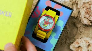 CAHILL AUTOMATIC SPONGEBOB SQUAREPANTS TIMEKEEPER LIMITED EDITION