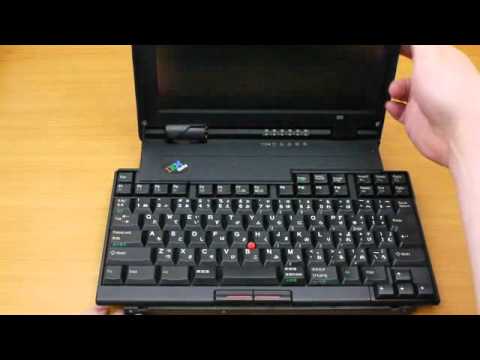 魅惑のバタフライキーボード （ThinkPad 701C） - YouTube
