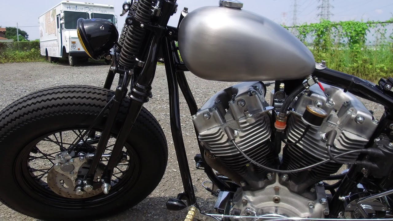 ☆カスタムハーレー：79年式ショベル：リジットスプリンガー：オーダー