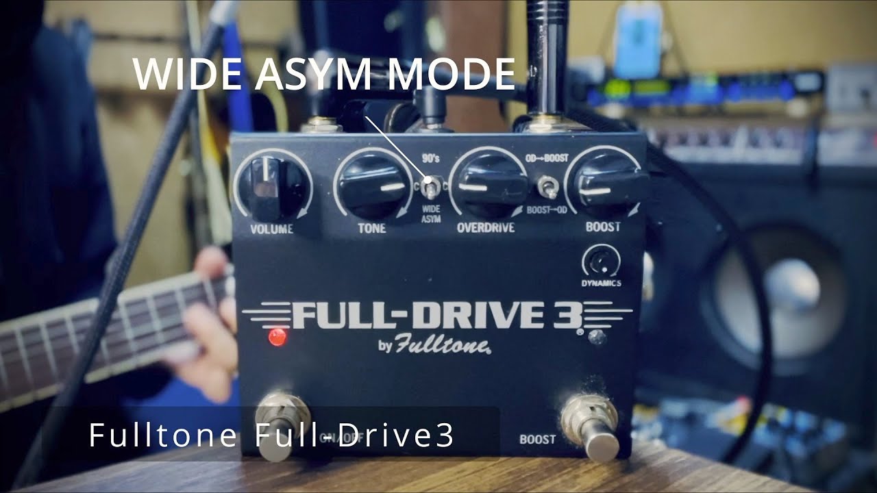 進化型フルドラ！Fulltone Full-Drive 3 20th Anniversary Editionを