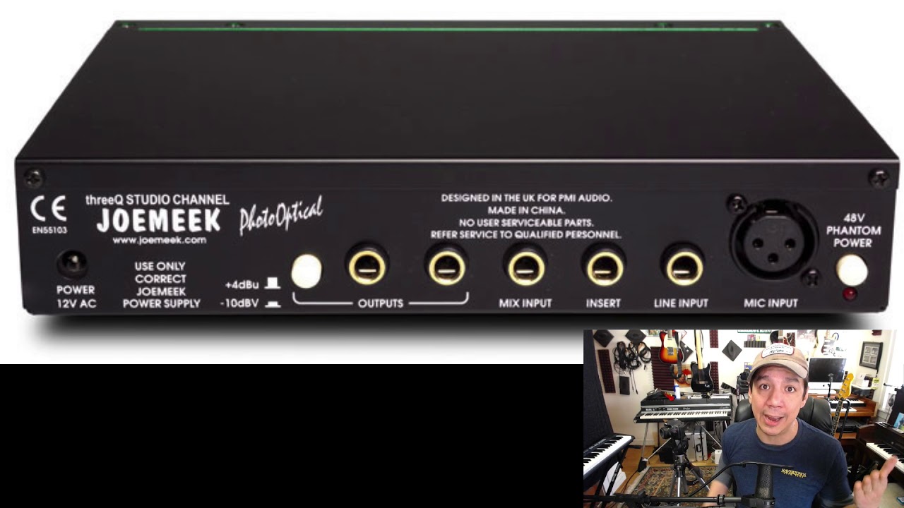 □JOEMEEK ProChannel VC3Q マイクプリ アンプ □JOEMEEK ProChannel