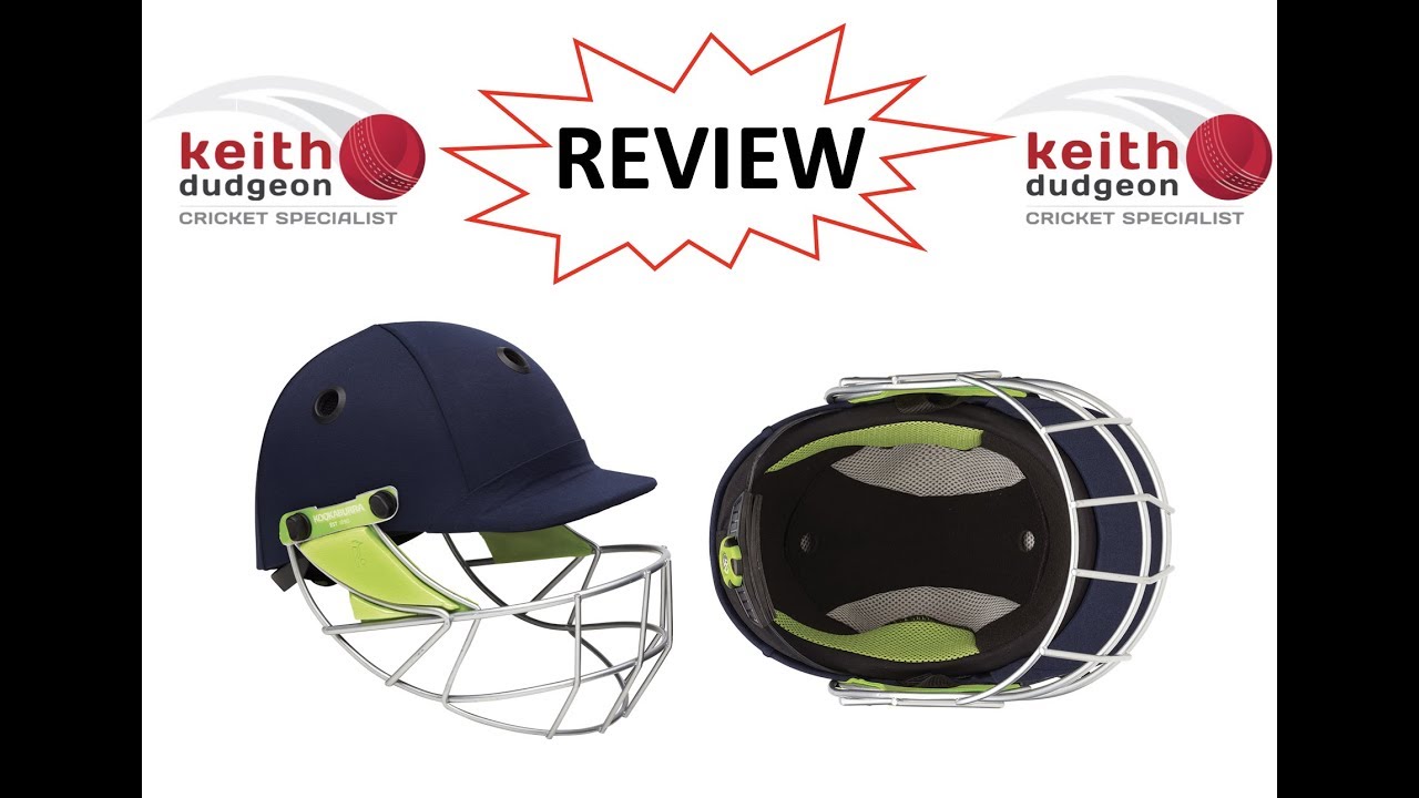 Kookaburra Pro 600 Cricket Helmet - Review - YouTube