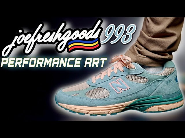 Joe Freshgoods' New Balance 993 Performance Art ARCTIC BLUE Review