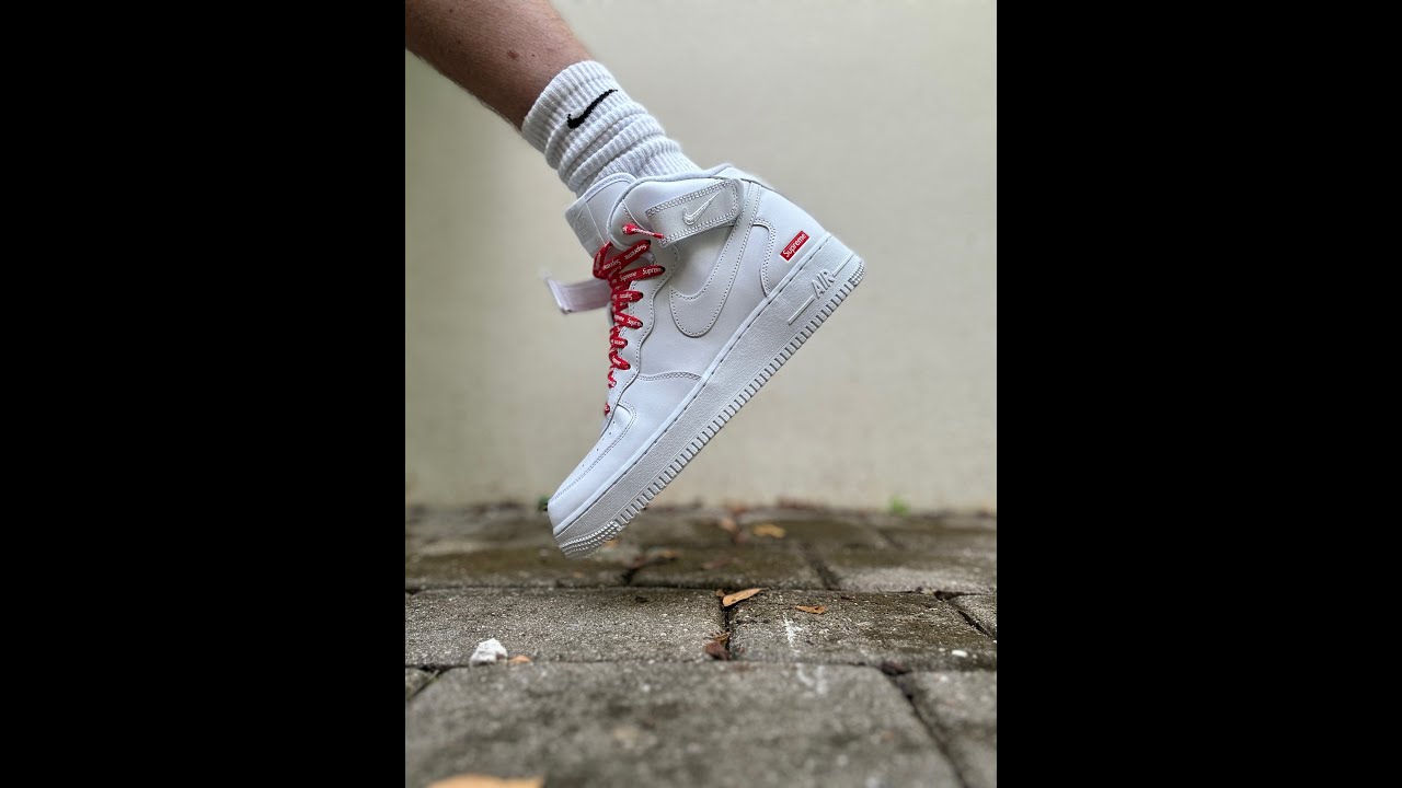 What's the SECRET to Achieving the PERFECT Supreme x Air Force 1