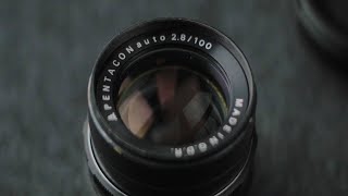 Pentacon Auto 100mm f2.8 Vintage Lens Review - YouTube