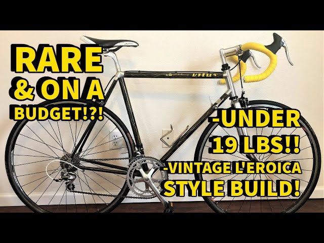 RARE 1988 VITUS CARBONE 9 PLUS! $300 CUSTOM BUILD, L'EROICA READY