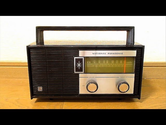 ナショナル】K-106 AMPLIFIER 真空管ラジオ 博物館行きレベル