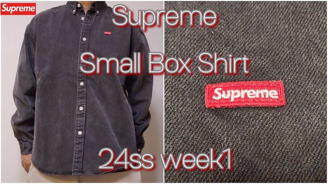 Supreme Small Box Shirt 24ss week1 シュプリーム スモール ボックス