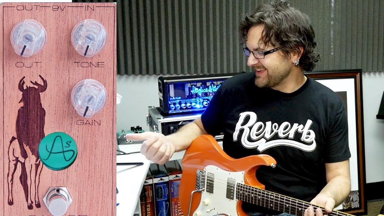 Anasounds Savage Overdrive Review - Klon Centaur Clone - YouTube