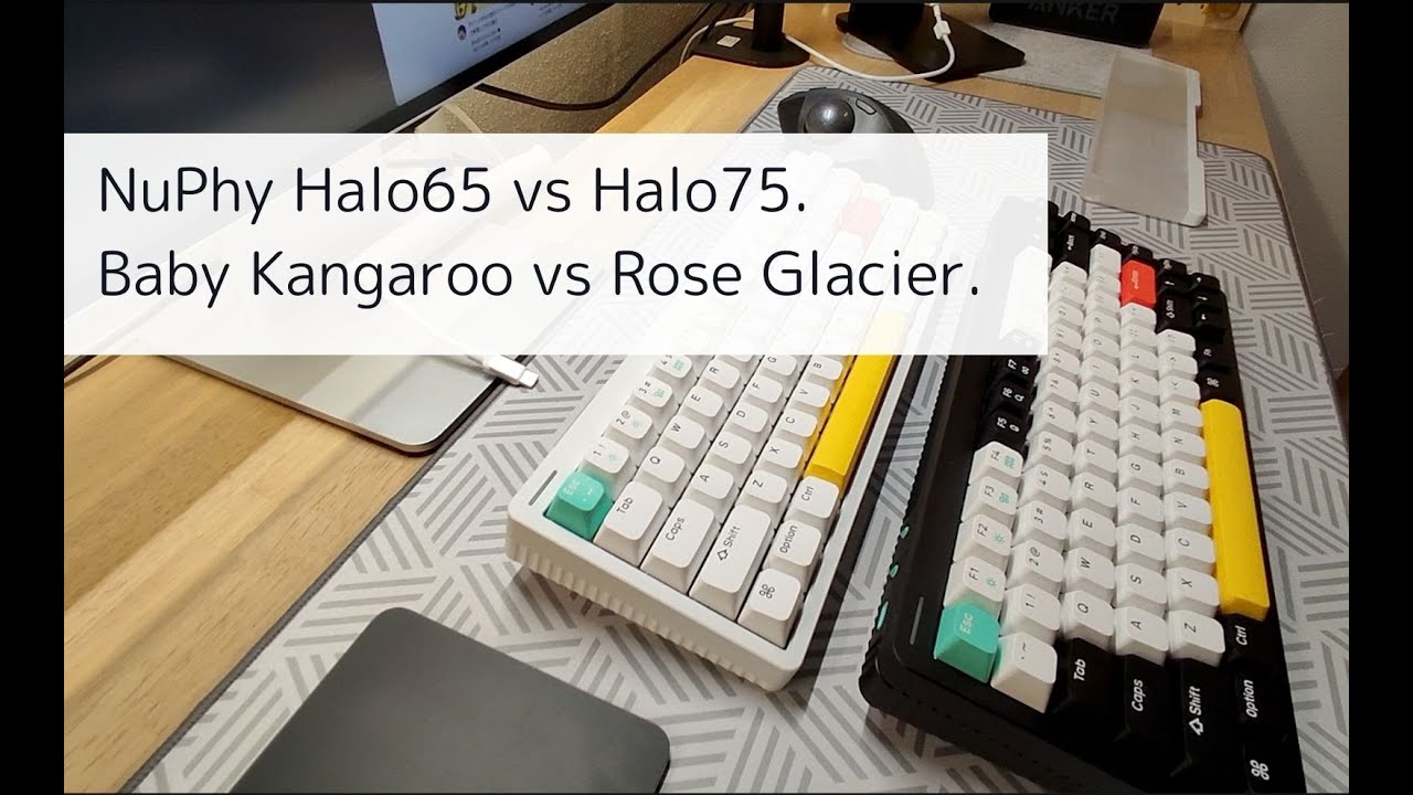 NuPhy Halo 75 レビュー！新しいキースイッチも搭載して大ヒットの予感。