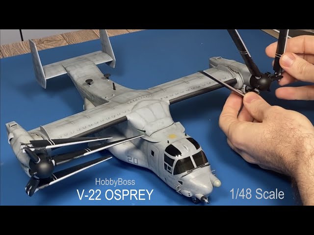 V 22 OSPREY 1/48 Scale Model - YouTube
