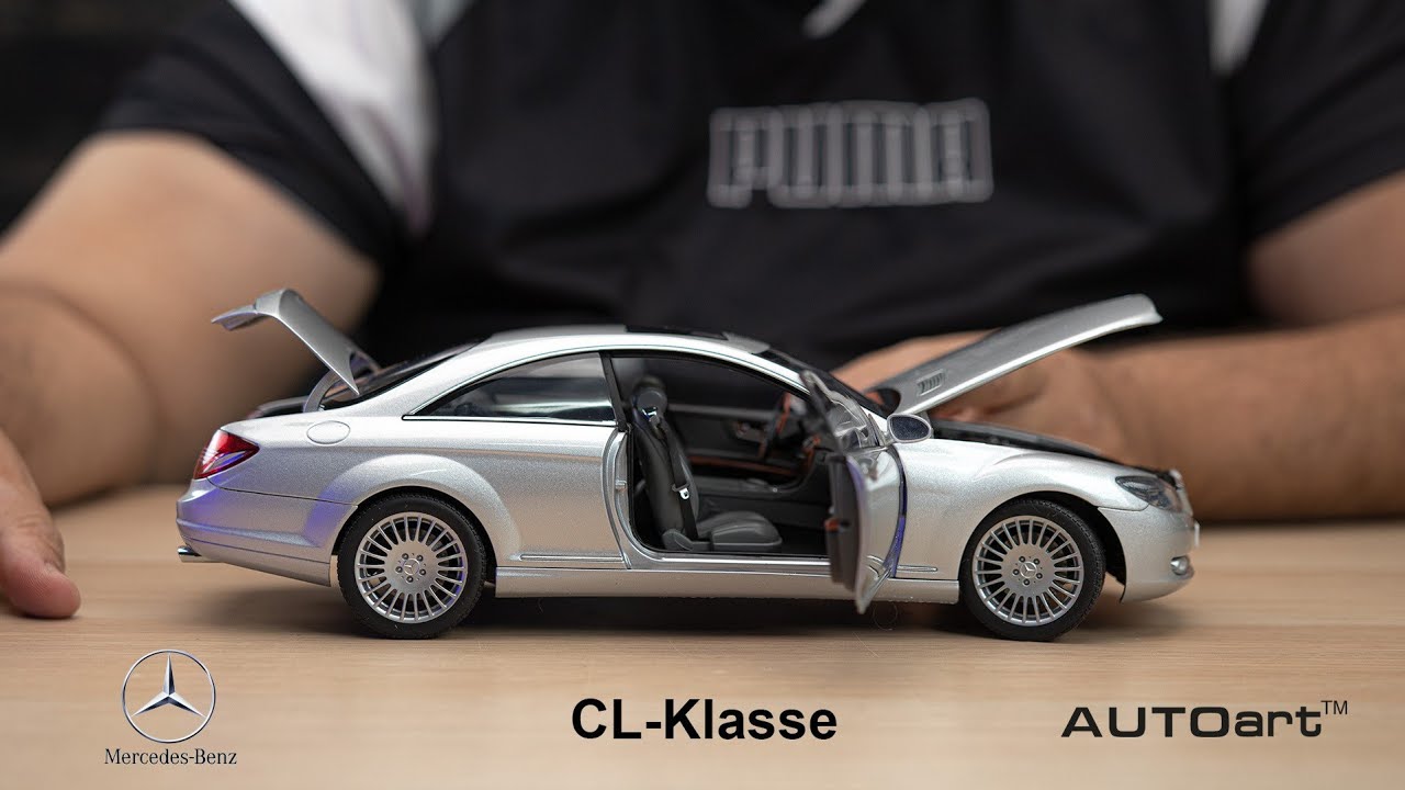 Mercedes CL-Klasse - Autoart 1:18 unboxing - YouTube