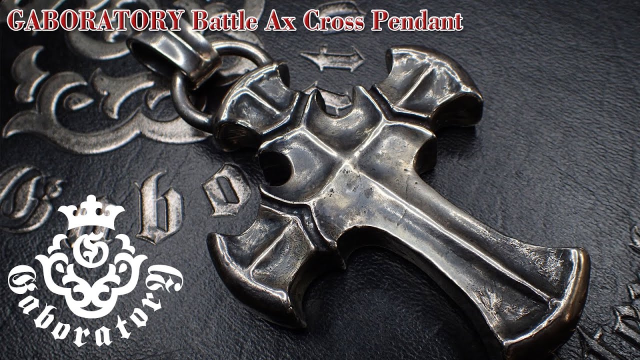 ガボラトリー バトルアックス クロス ペンダント (GABORATORY Battle