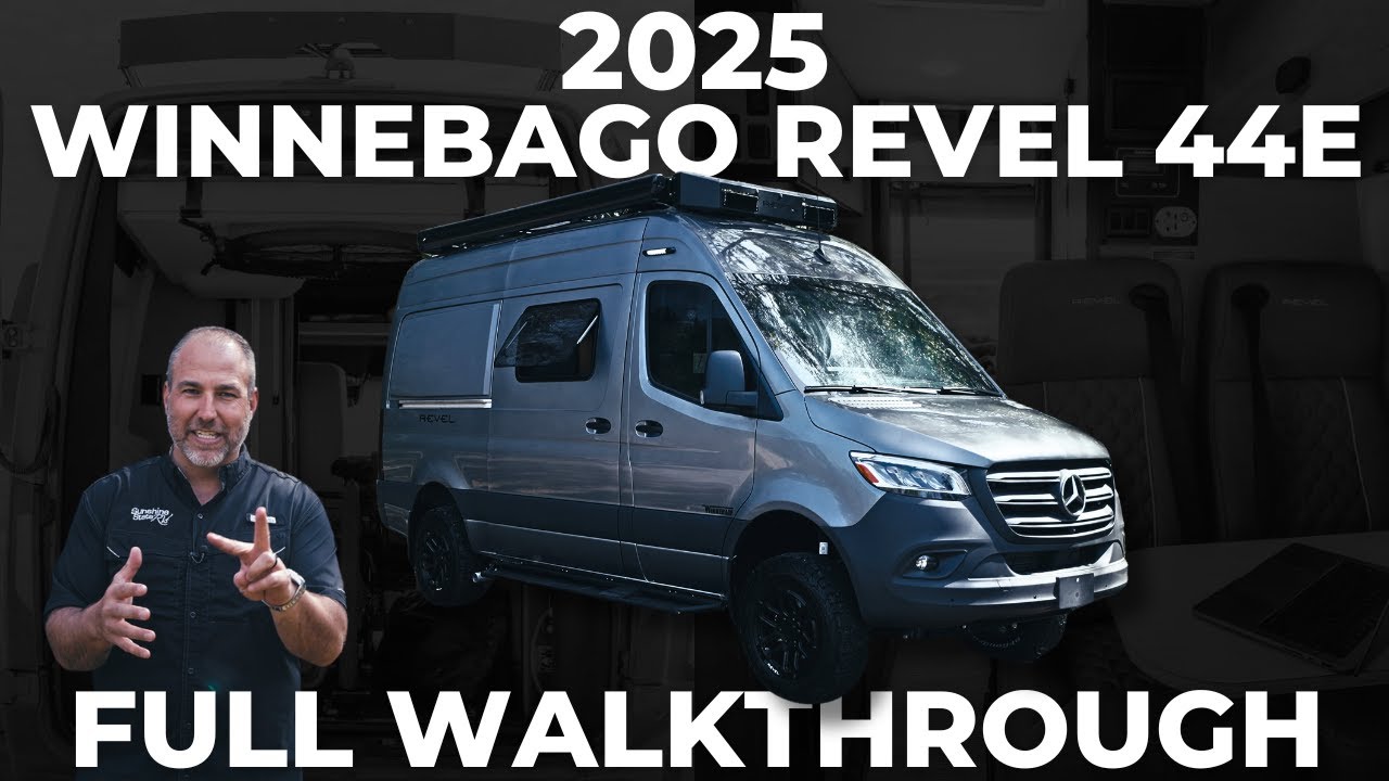 2025 Winnebago Revel 44E AWD Class B RV - Lifted All-Terrain