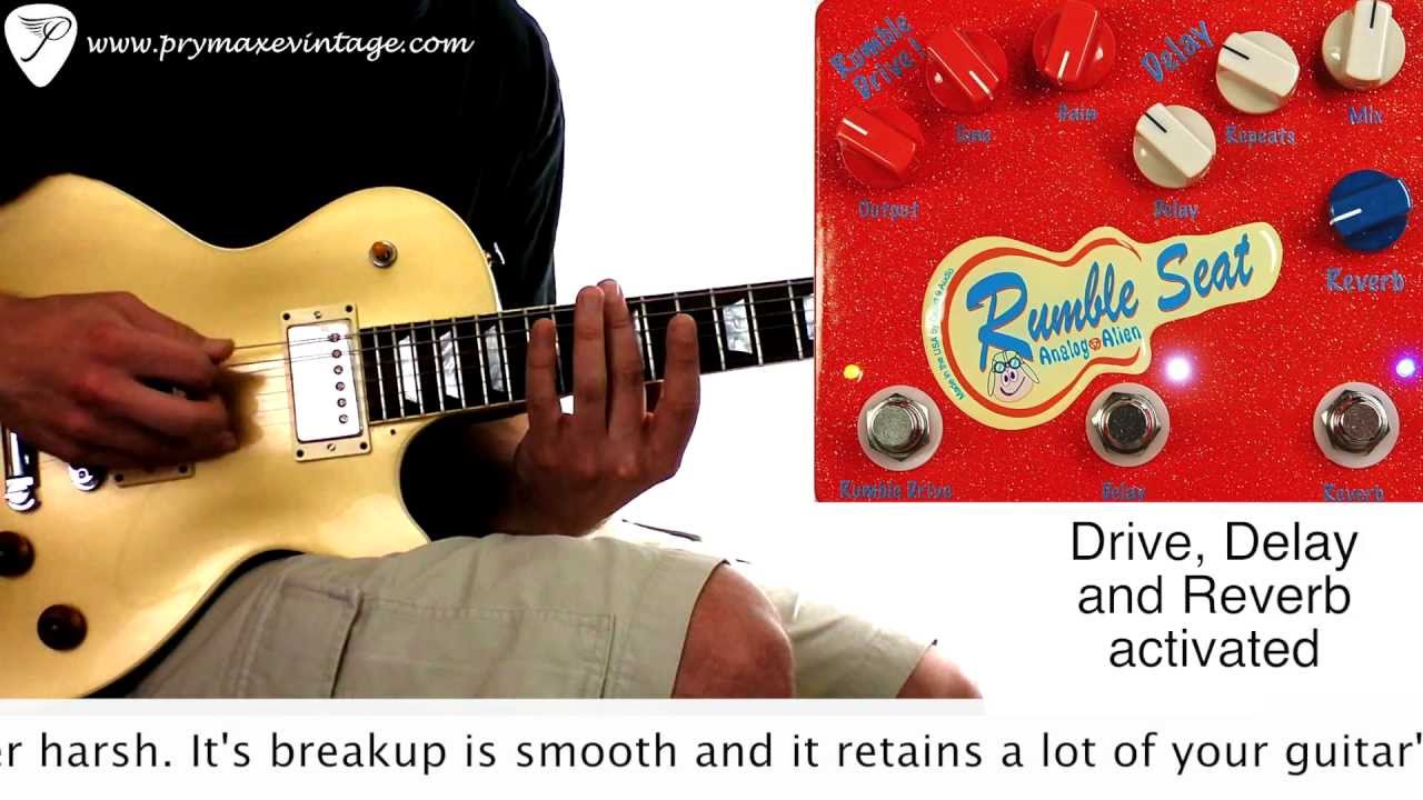 Analog Alien Rumble Seat Guitar Pedal For Sale - Buy Rumble Seat Pedal