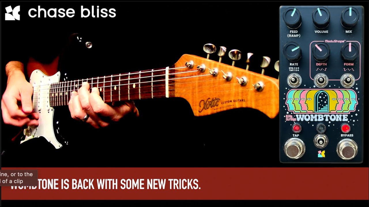 Chase Bliss Billy Strings Wombtone Analog EnveloPhaser - YouTube