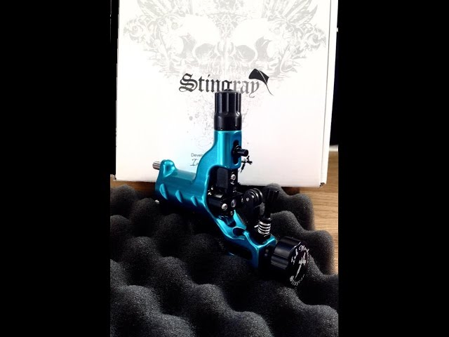 Stingray X2 Tattoo Machine unboxing & overview Inkmachines - YouTube