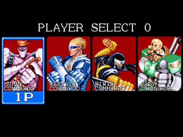 Captain Commando] First time playing Capcom belt action retro game