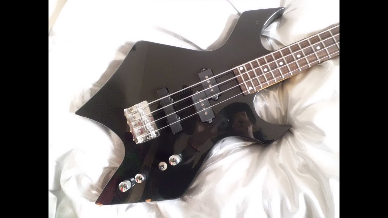 サウンドサンプルあり】WARLOCK BASS ワーロックタイプベース 黒