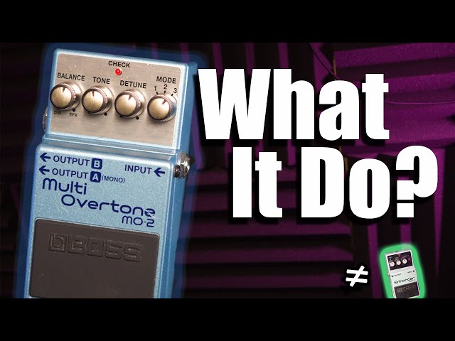 Boss MO-2 Multi-Overtone - Yeah, But What Does It Do? - YouTube
