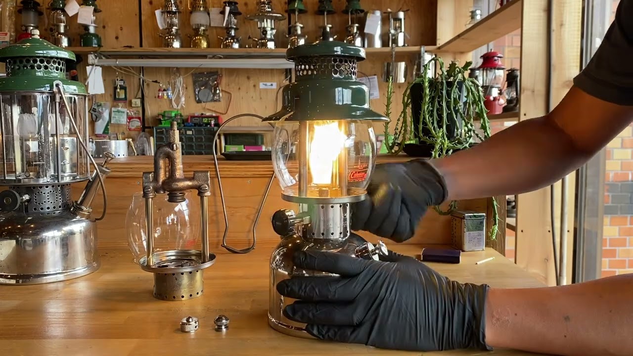 May.1949 Coleman 242C 点火動画 vintage lantern Ignition video