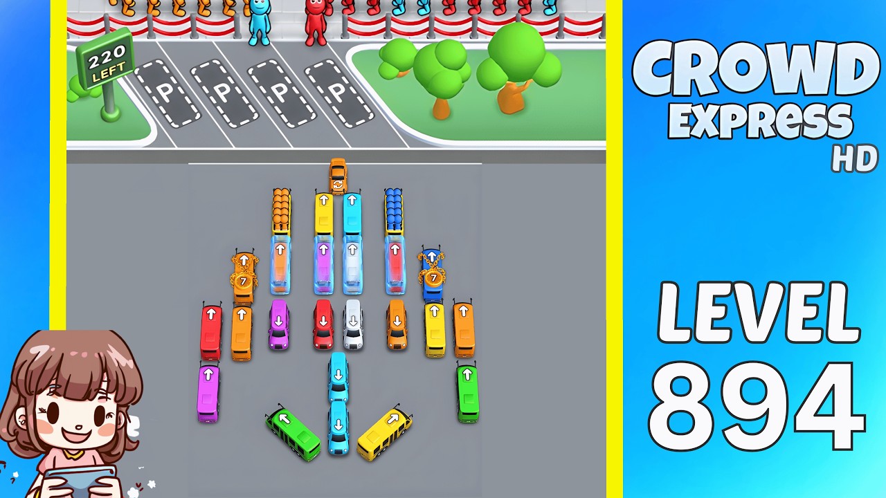 Crowd Express Level 894 Solution Walkthrough - YouTube