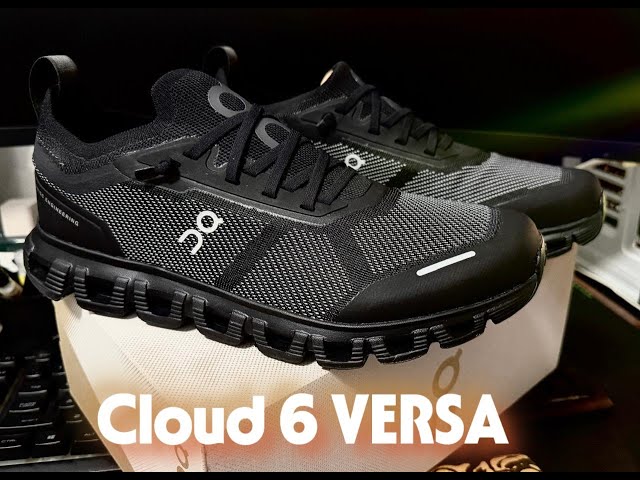 Onboxing of On Cloud 6 Versa Black/Eclipse - YouTube