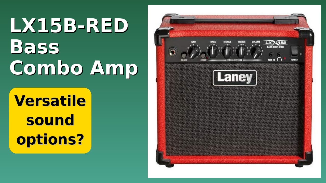 REVIEW (2026): LX15B-RED Bass Combo Amp. Features. - YouTube