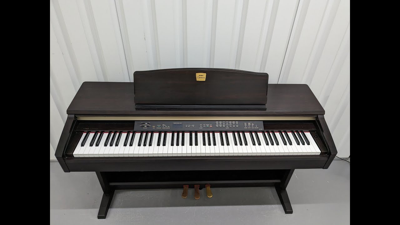 Yamaha Clavinova CLP-120 digital piano in dark rosewood finish
