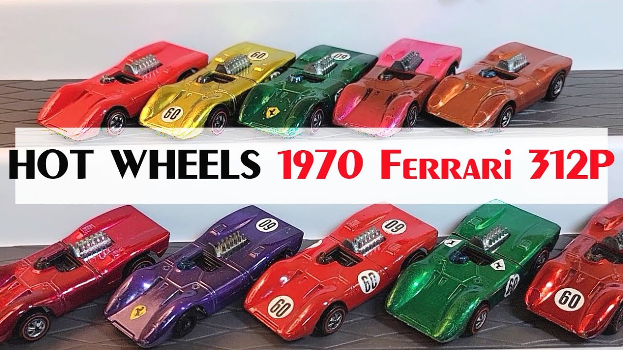 REDLINE HOT WHEELS 1970 FERRARI 312P MINI COLLECTION - YouTube