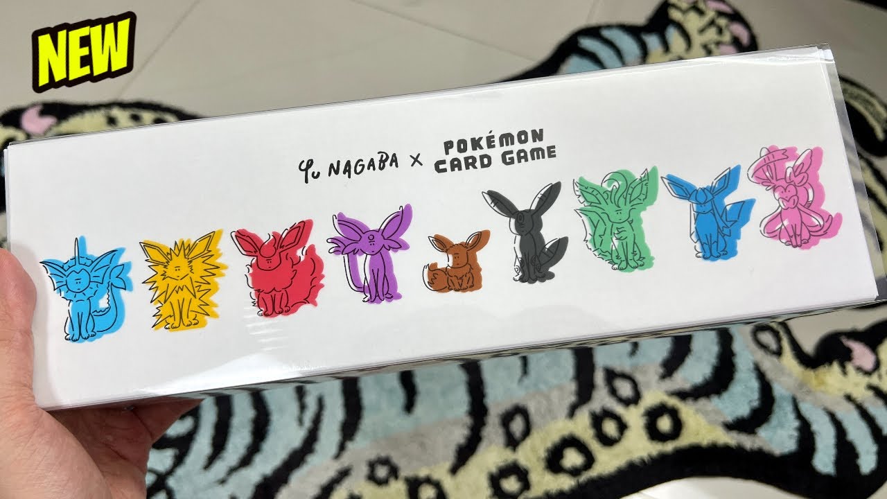 NEW* Opening POKÉMON x YU NAGABA Eevee Special Box! - YouTube
