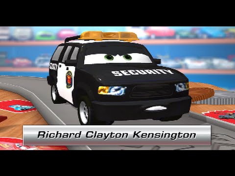 Disney Pixar Cars Daredevil Garage RICHARD CLAYTON KENSINGTON