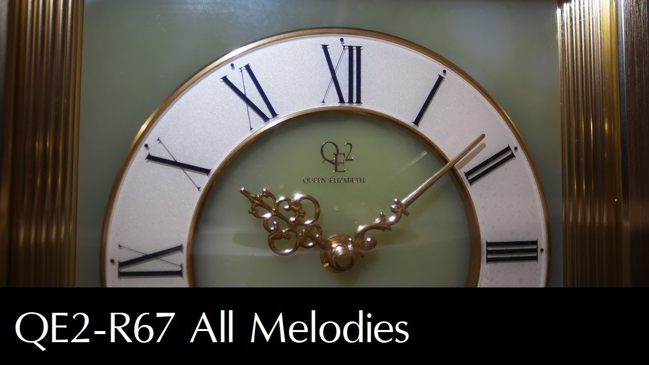 リズム時計工業 クイーンエリザベス2 QE2-R67 メロディ時計 全曲動画