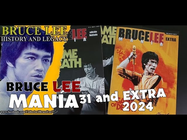李小龙 BRUCE LEE MANIA 31 and EXTRA G.O.D. 2024 MAGAZINE ブルース