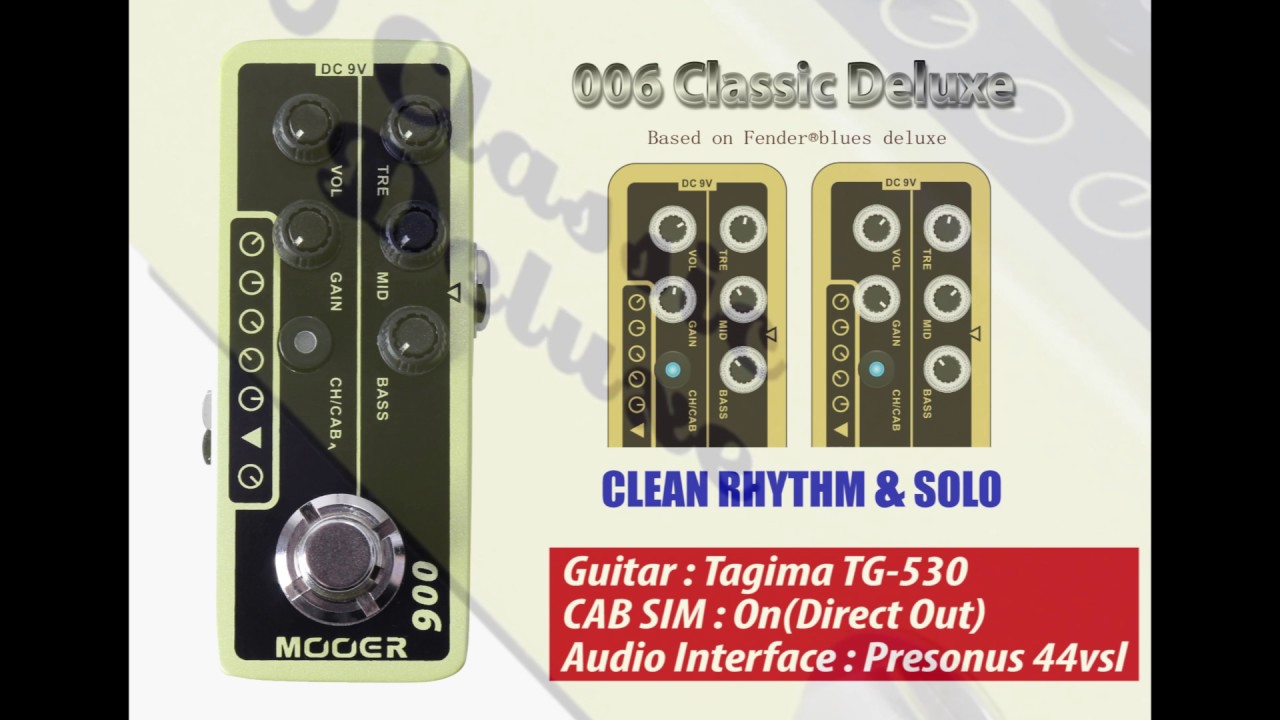 Mooer Micro Preamp 006