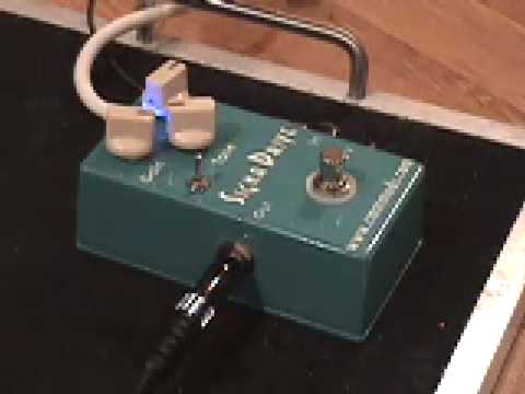 CMATMODS Signa-Drive overdrive guitar effects pedal demo with