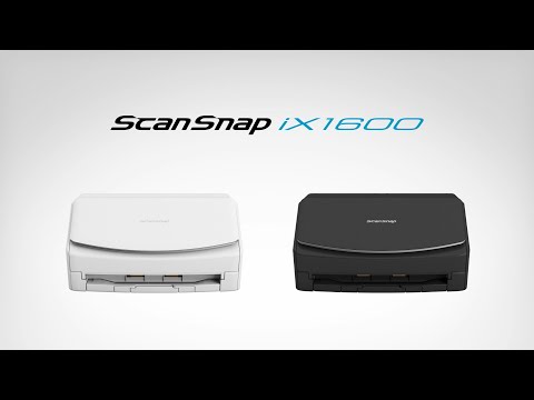 レンタル] 富士通 ScanSnap FI-IX1600 スキャナー (A4/両面/Wi-Fi対応