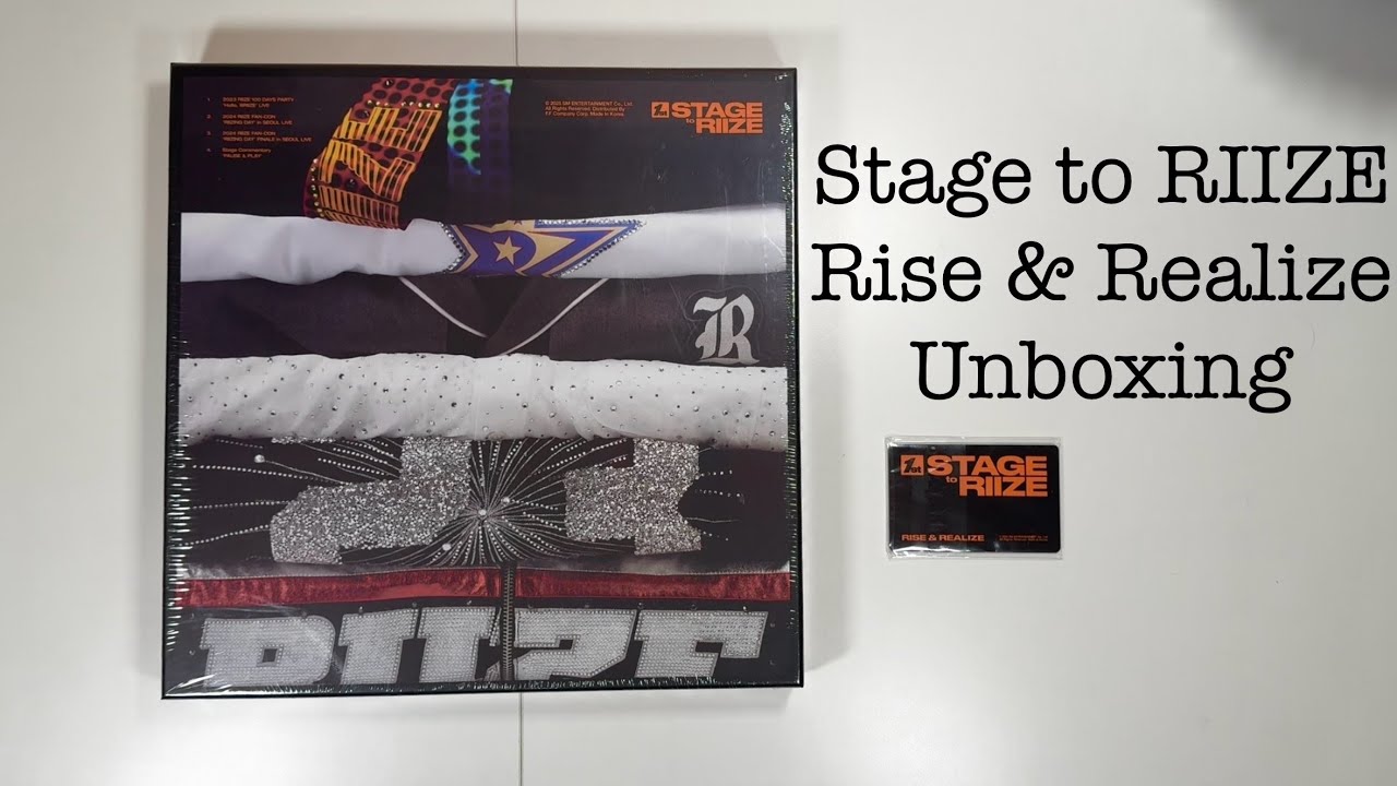 Unboxing: Riize 1st Stage to Riize Blu-ray - YouTube