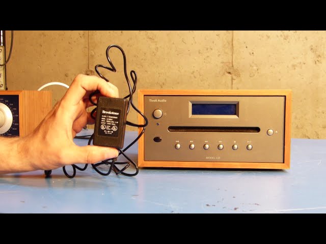 Tivoli Audio Model CD Overview and Power Supply Upgrade - YouTube