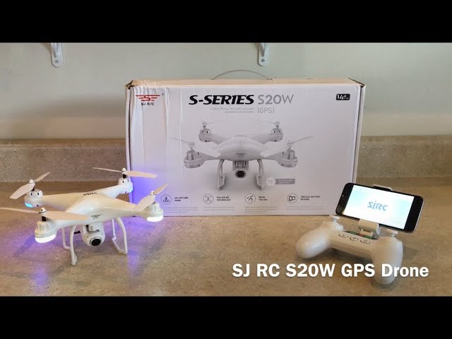 SJRC S20W GPS Drone Review - YouTube