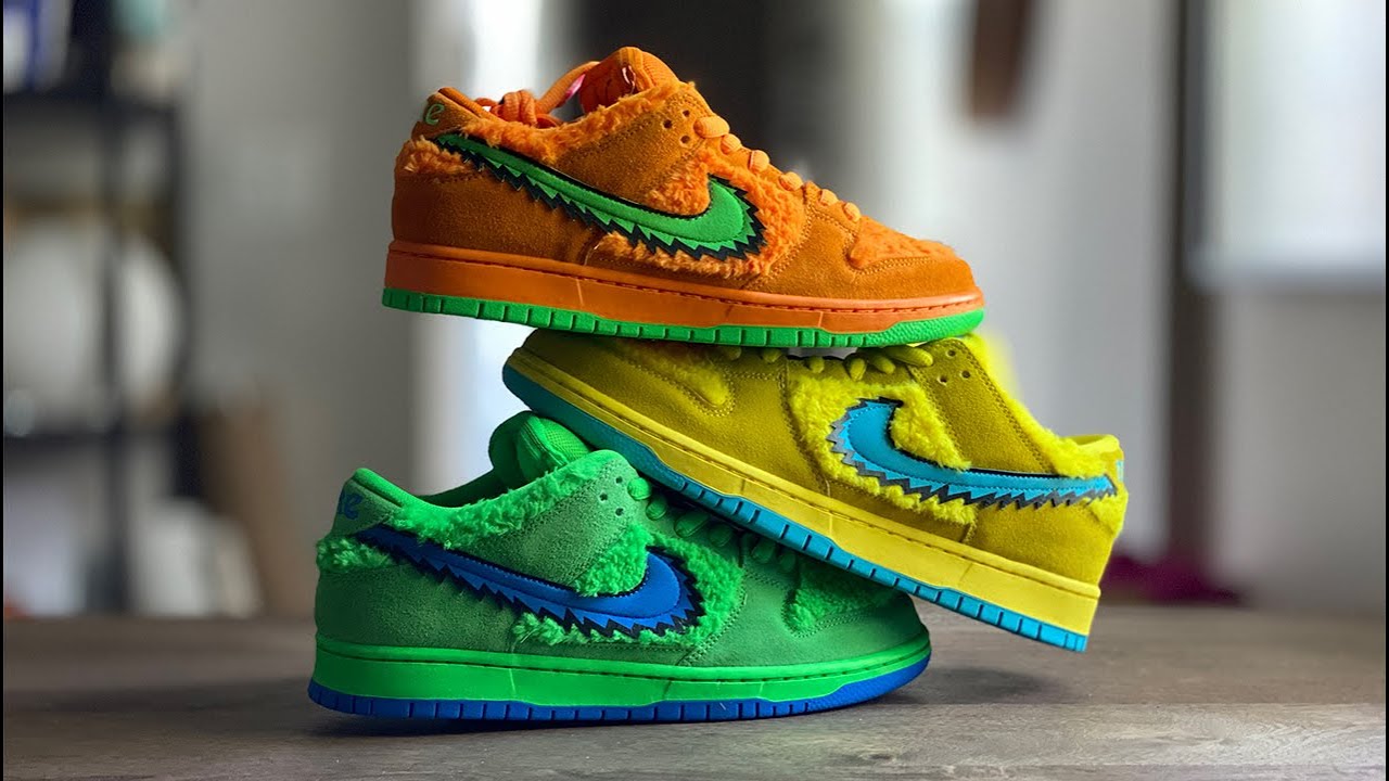 Grateful Dead Dunks by Nike SB UNBOXING - YouTube