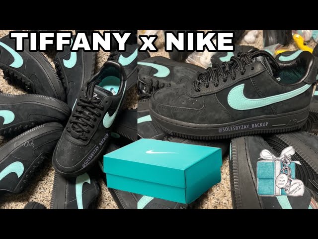 Tiffany & Co Nike Air Force 1 Low Sneaker Detailed First Look ,New