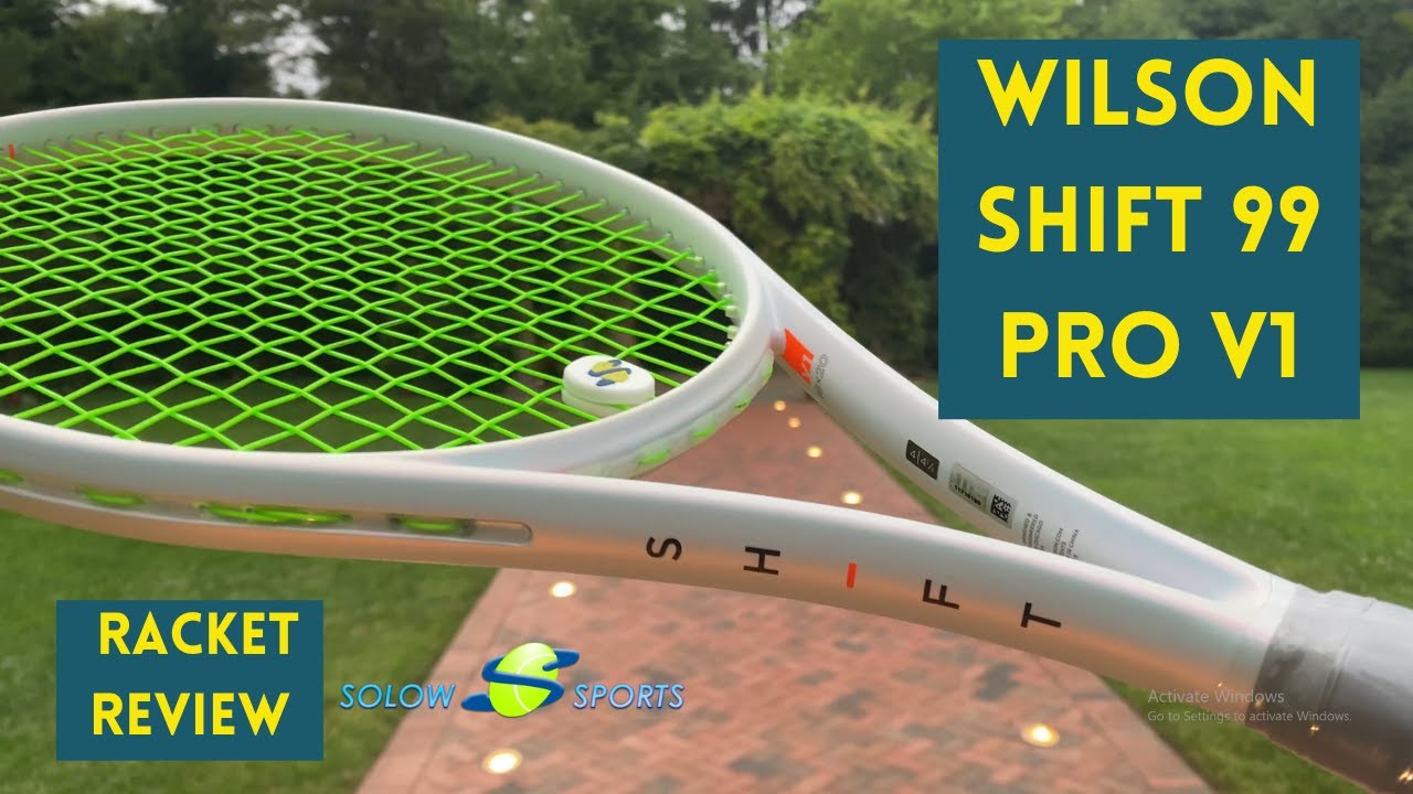 Wilson Shift 99 Pro v1 Tennis Racket Review - YouTube